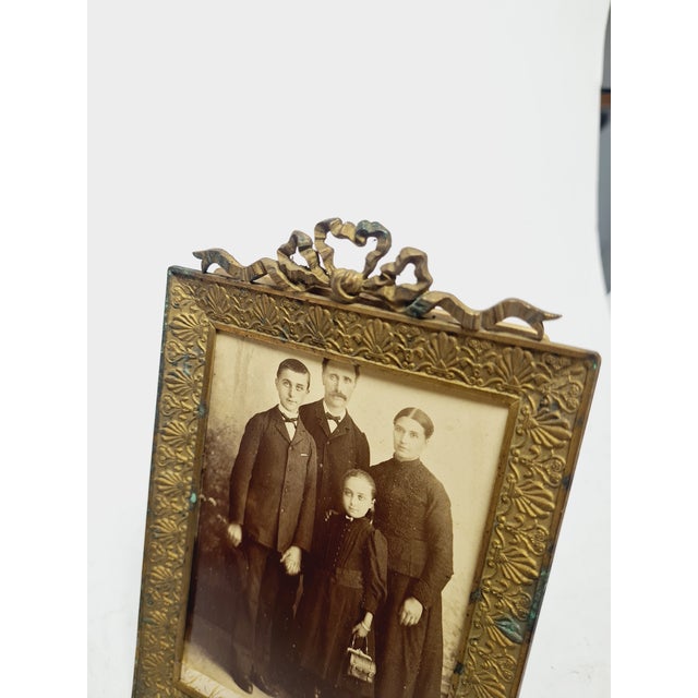 Bronze and Glass Rococo Frame, France, 1890s For Sale - Image 14 of 17