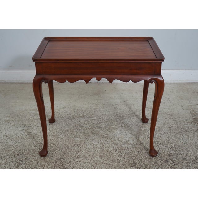 Henkel Harris Queen Anne Cherry Tea Table Chairish