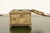 Bronze Tiffany Studios New York Pine Needle Bronze Doré and Favrile Slag Glass Inkwell For Sale - Image 8 of 12