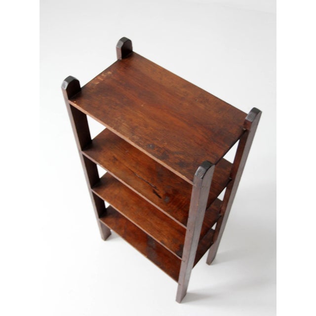 Antique Wood Etagere Shelf For Sale - Image 4 of 9
