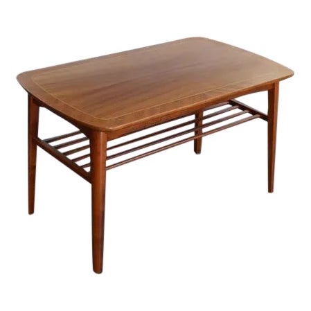 Mid-Century Modern Mahogany Coffee Table by Tingstroms For Sale
