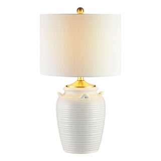 Lener Urn Table Lamp in Ivory For Sale