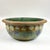 19th Century Shiwan Ware Large Bowl With Floral Relief For Sale - Image 13 of 13