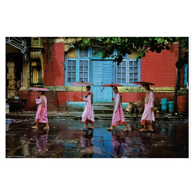 Steve McCurry (1950, American), Steve McCurry Procession of Nuns, Rangoon, Burma, Signed 1994 / 2020s For Sale