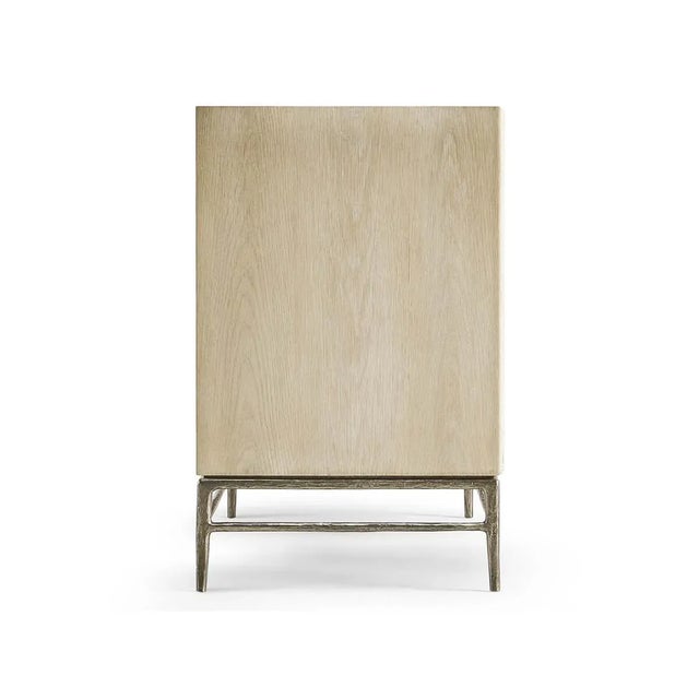 Mid-Century Modern Wide Modern Danish Nightstand For Sale - Image 3 of 5