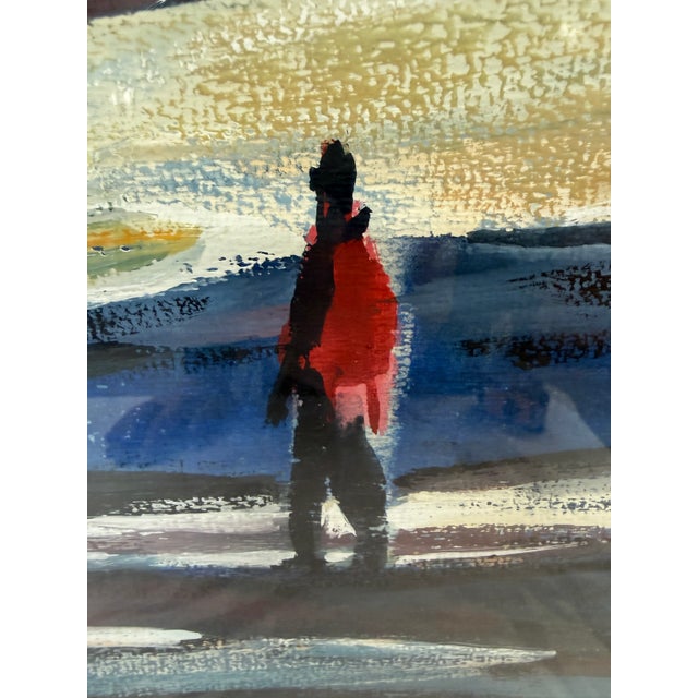 Mid 20th Century Robert Jensen Landscape Painting, Signed For Sale - Image 5 of 12