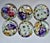 1990s 1990s Limoges "Alahambra" Cocktail Plates - Boxed Set of 6 For Sale - Image 5 of 18