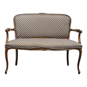 Harris Marcus Country French Provincial 50" Settee - Made in Italy