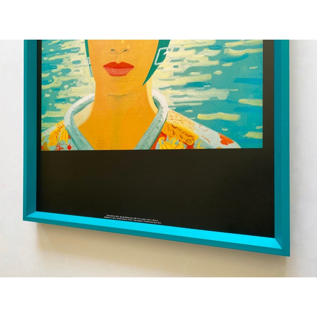 Alex Katz Modernist Framed Pop Art Offset Lithograph Print