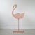 Vintage Artist Studio Handmade Wood Flamingo Planter For Sale - Image 9 of 16