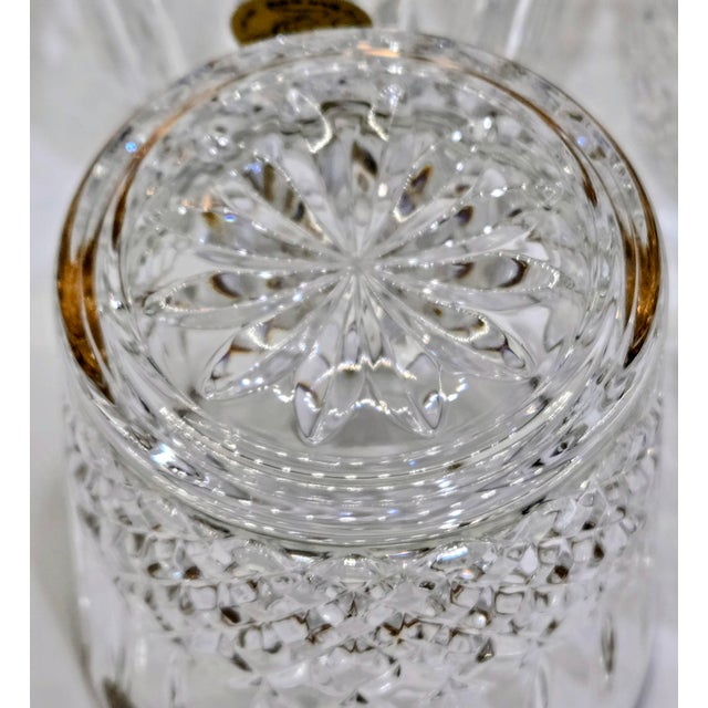1997 Cristal D’Arques Constance Gold French Crystal Lowball Glasses – Set of 4 For Sale - Image 9 of 10