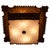 Art Deco Copper and Acrylic Glass Flush Mount, 1930s, Germany For Sale - Image 15 of 15