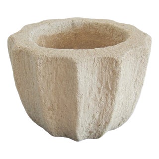 Spanish Stone Mortar, 1940s For Sale