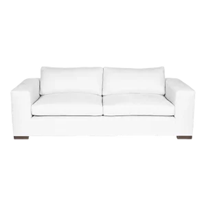 Moss Home Hov Loveseat 72"W, Bonanza Optic White