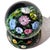 Beautiful vintage Murano hand blown colorful spring wild flowers Italian art glass pedestal paperweight. Created in the...