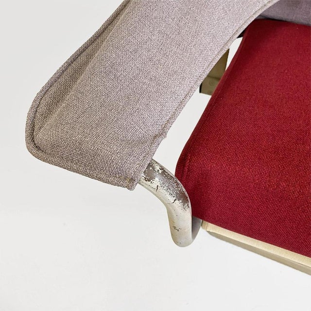 Italian AEO Armchair in Plastic and Fabric Steel by Paolo Deganello for Cassina, 1973 For Sale - Image 9 of 14