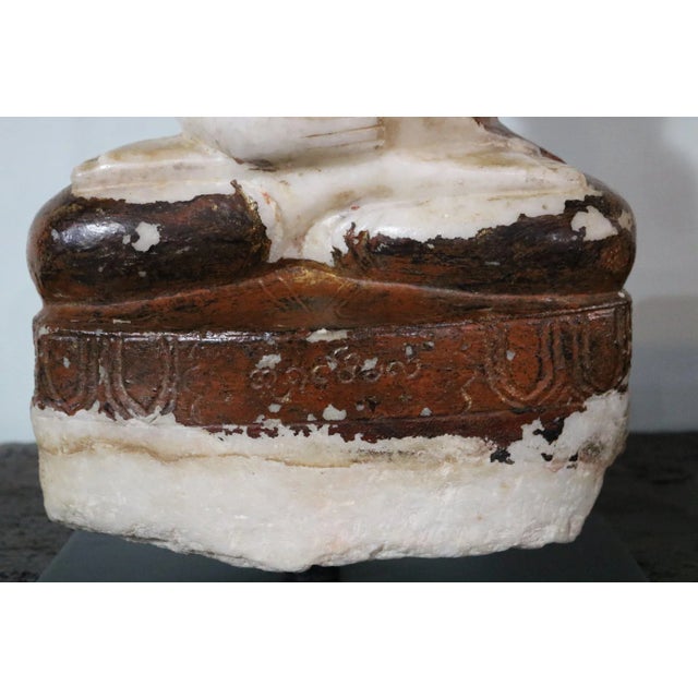 Alabaster Seated Disciple For Sale In Los Angeles - Image 6 of 7