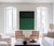Early 21st Century Bodasca, Minimalist Green Canvas Inside Garden, 2026, Canvas For Sale - Image 5 of 9