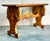 Vintage Boho Carved Burl Wood Console Table For Sale In West Palm - Image 6 of 10
