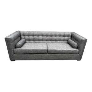 Ralph Lauren Fabric Classic Tuxedo Sofa