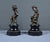 Metal 19th Century Bronze Nude Putti, Set of 2 For Sale - Image 7 of 16