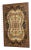 Maitland Smith Painted Tapestry Design Wall Panel For Sale