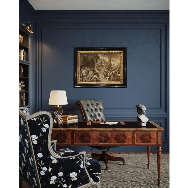 Roman School Artist, Moses Makes Water Flow from the Rocks, 1600s, Oil on Canvas For Sale - Image 15 of 16