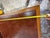 19th Century Large Size Antique English Geogra Style Oak Leather Top Double Pedestal Partner Executive Desk For Sale - Image 15 of 18