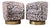 Milo Baughman for Thayer Coggin Mid Century Roxy Brass Swivel Club Lounge Chairs - Pair For Sale