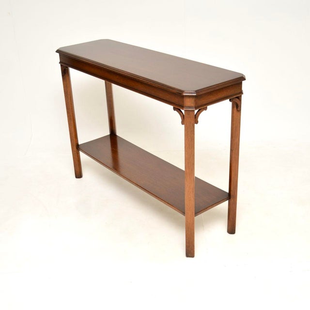 Vintage Georgian Console Table, 1950s For Sale - Image 4 of 11