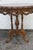 French Side TableEarly 1900s French Inlay Carved Burlwood Side End Center Table 6226 For Sale - Image 3 of 13