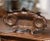 19th Century French Gilt Spelter Rooster Inkwell Signed A. Bossu For Sale - Image 12 of 12