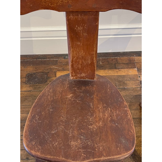 Mid 20th Century Mid 20th Century T-Chair Brutalist Chairs, Two Available For Sale - Image 5 of 9