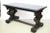 Antique Tycoons 19th Century Renaissance Revival English Ebony Table-Writing/Console/Library/Center Tycoon’s Provenance For Sale In West Palm - Image 6 of 10