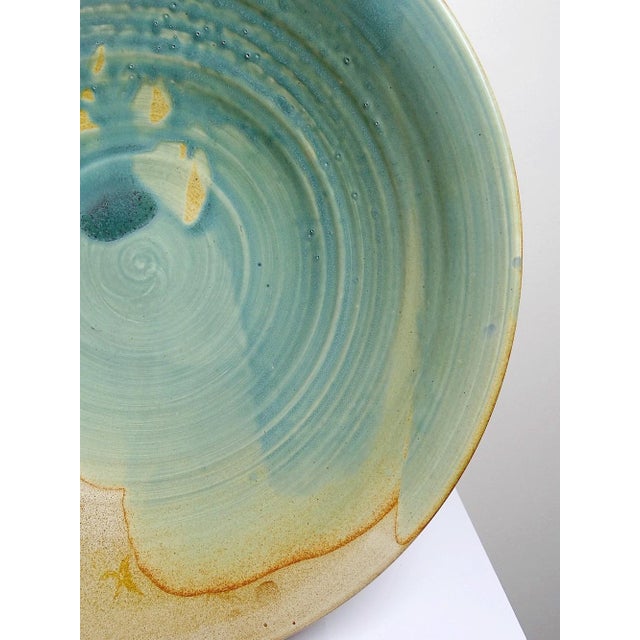 Large Dutch Ceramic Fruit Bowl by Egbert Boonstra, 1990s For Sale - Image 11 of 15