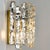 Gold Large Wall Sconces attributed to J.T. Kalmar, Austria, 1970s, Set of 2 For Sale - Image 8 of 15