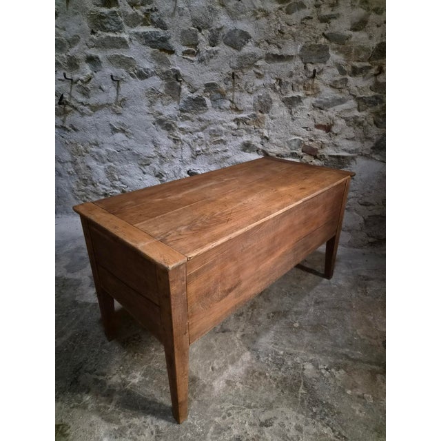 Antique 19th Century French Oak Flour Chest For Sale - Image 17 of 18