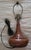 Mid-Century Modern Vintage French Mid Century Brown Stoneware Studio Pottery Lamp C. 1960s For Sale - Image 3 of 16