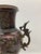 Meiji Period Large 19th Century Japanese Bronze Vase Urn Dragon Heads 18'' For Sale - Image 17 of 18