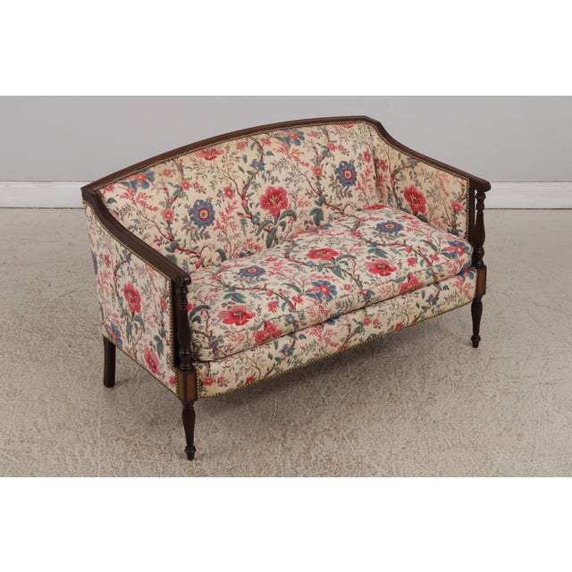 Age: Approx: 30 Years Old Details: Mahogany Quality Construction Nice Inlay Work 18th Century Design Sheraton Style...