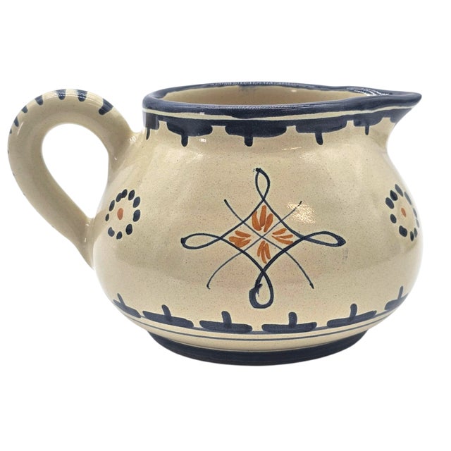 Late 20th Century Corso Dei Fiori “Casolare” Cream & Sugar, Hand Painted Italian Maiolica For Sale In San Francisco - Image 6 of 18