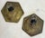 Mid 20th Century Vintage Brass Pineapple Molds, a Pair For Sale - Image 5 of 5