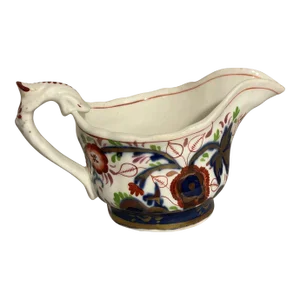 Early 19th Century Masons Creamer or Gravy Boat