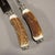 Vintage Stag Horn Carving Set Solingen, Germany For Sale - Image 4 of 7