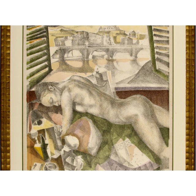 Ugo Attardi, 1980s, Lithograph, Framed For Sale - Image 8 of 11