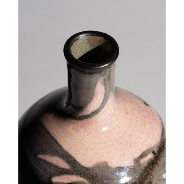 1990s German Pottery Studio Vase by Wolf-Diether Pölloth, 1980s For Sale - Image 5 of 9