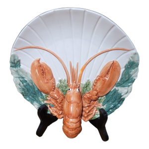 Vintage Fitz and Floy Ceramic Lobster Plate