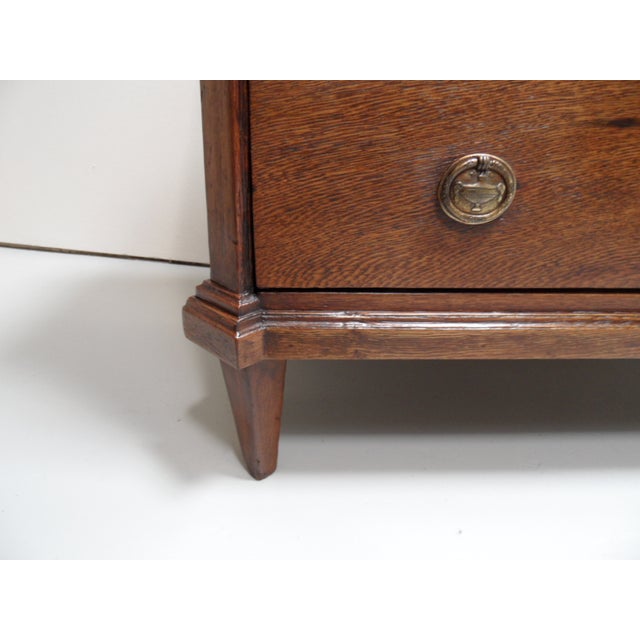 Dutch Chest of Drawers in Oak For Sale - Image 10 of 14