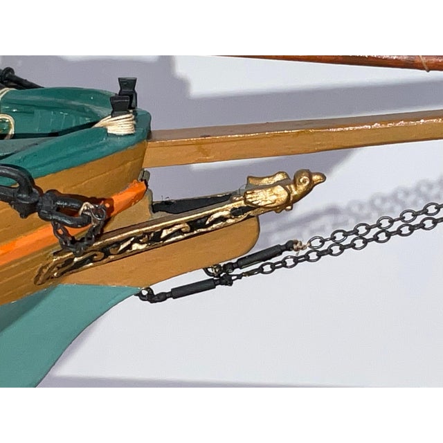 Hudson River Sloop "Victorine" in Case For Sale - Image 10 of 12