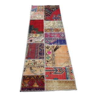 Mid 20th Century Anatolian Handknotted Wool Rug For Sale